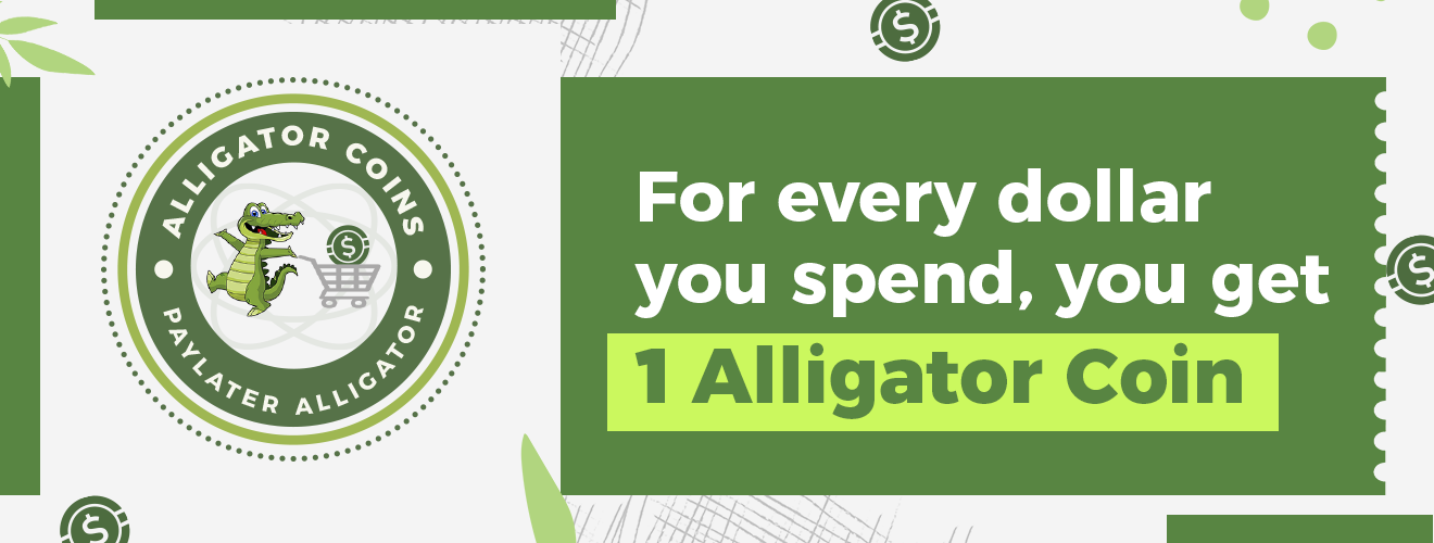 Alligator Coins Banner