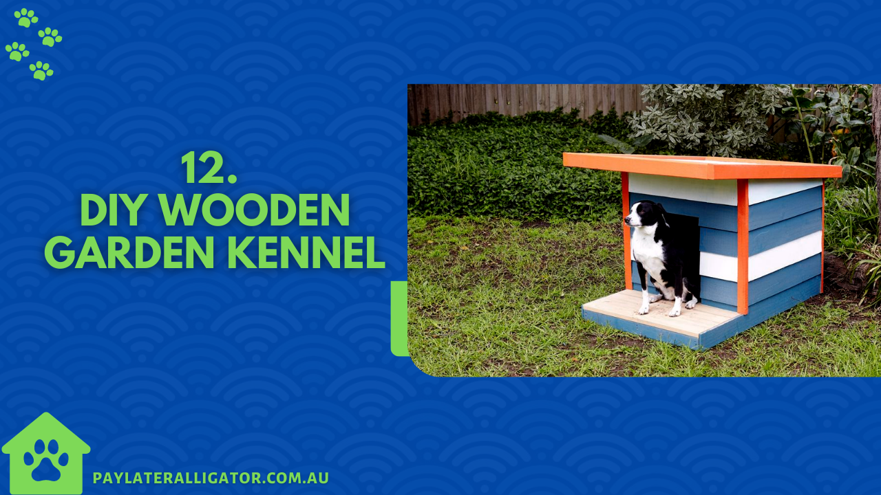 DIY Wooden Garden Kennel