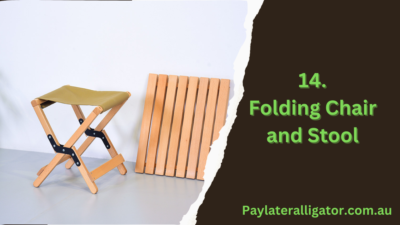 Folding Chair and Stool
