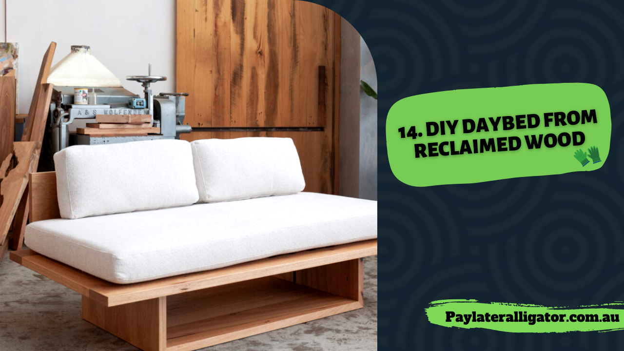 Create a Daybed from Reclaimed Wood