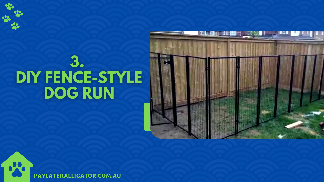 DIY Fence-Style Dog Run