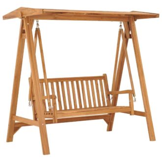 Swing Bench 170 cm Solid Teak Wood