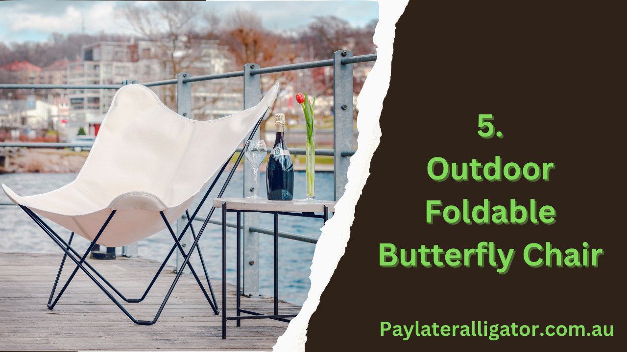 Outdoor Foldable Butterfly Chair