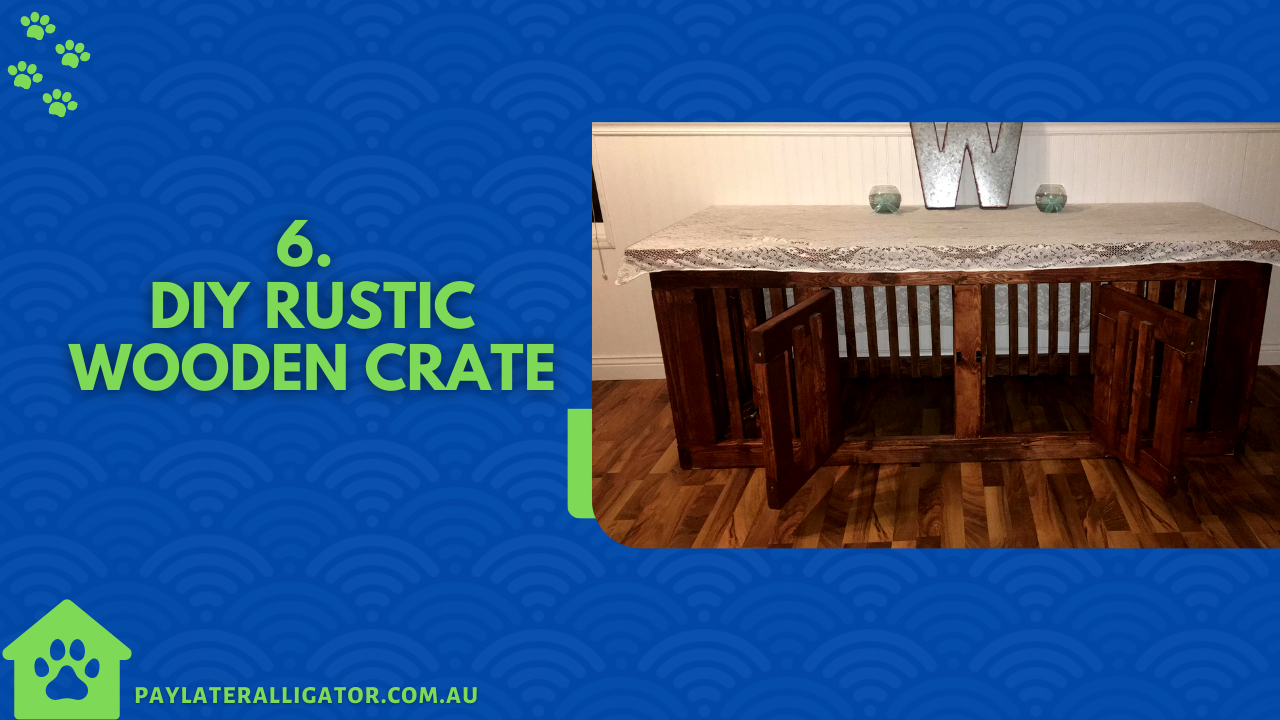DIY Rustic Wooden Crate