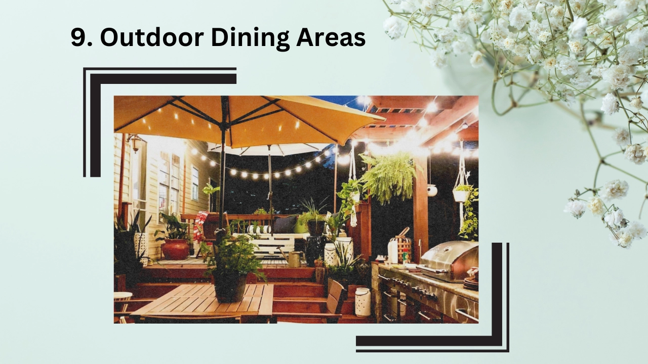 Outdoor Dining Areas and Furniture