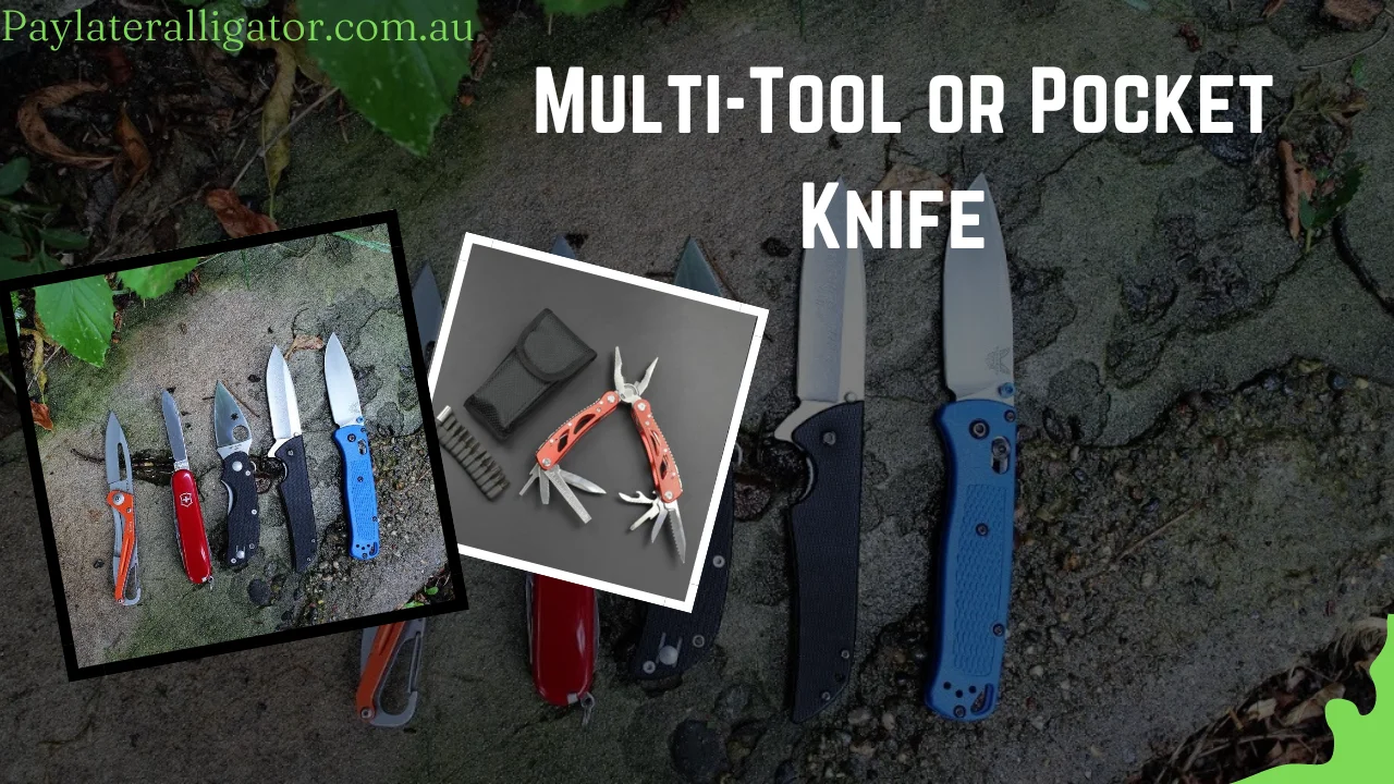 Multi-Tool or Pocket Knife For Camping 