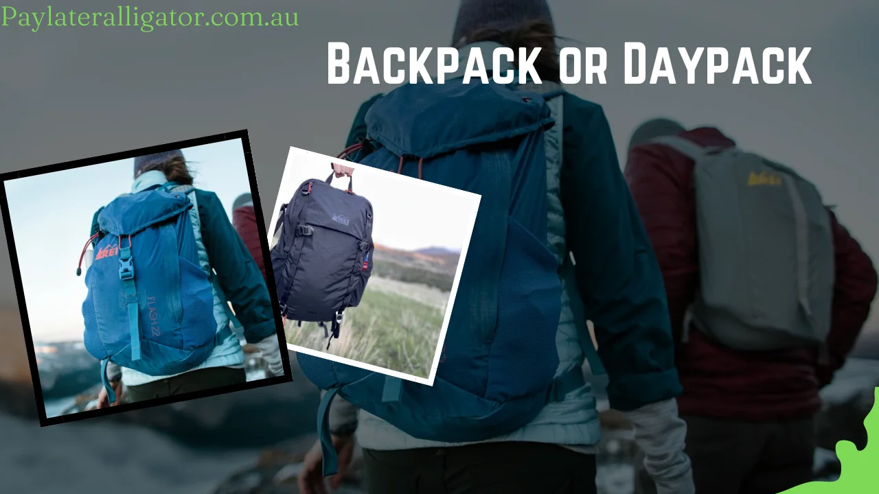 Backpack or Daypack For Camping 