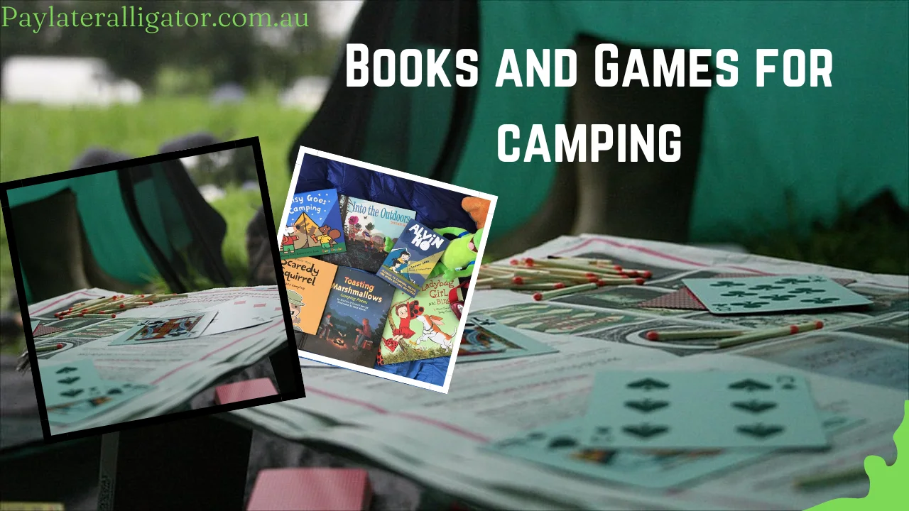 Books, Games, or Other Entertainment For Camping 