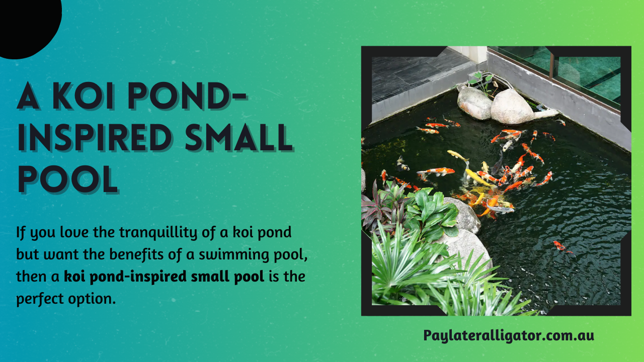 A Koi Pond-Inspired Swimming Pool for Your Backyard Garden