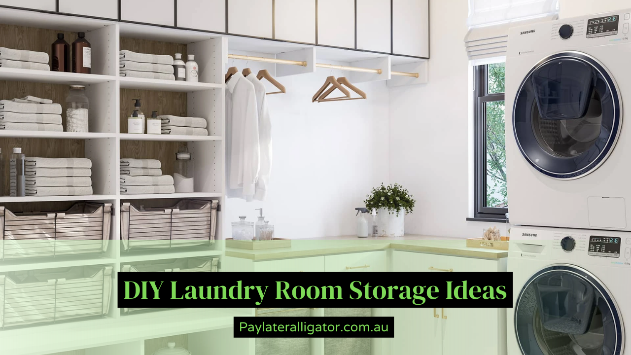  DIY Laundry Room Storage Ideas 