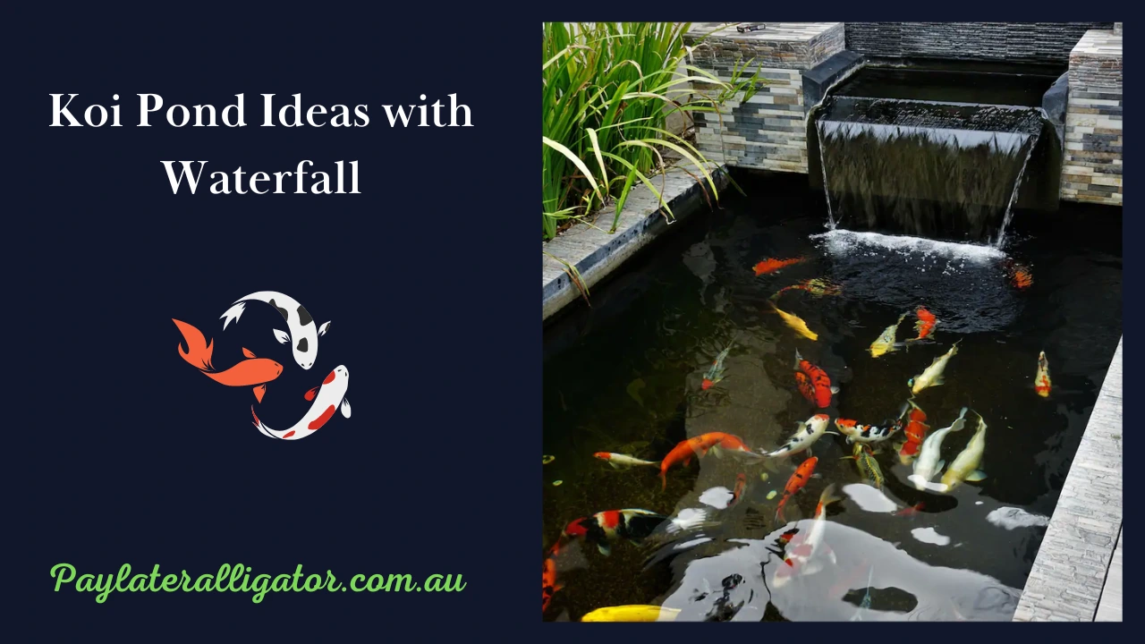 Koi Pond Ideas with Waterfall