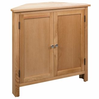 Corner Cabinet 80×33.5×78 cm Solid Wood