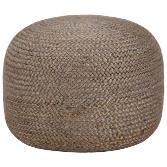 Handmade Pouffe 45×30 cm Jute