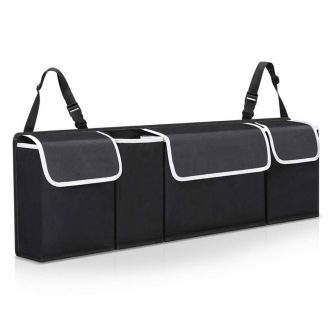 Oxford Cloth Car Storage Trunk Organiser Backseat Multi-Purpose Interior Accessories Black