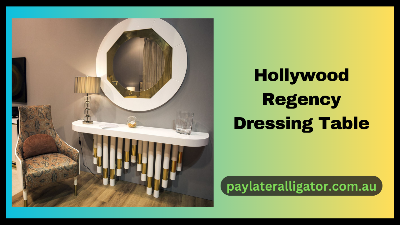 Hollywood Regency Dressing Table
