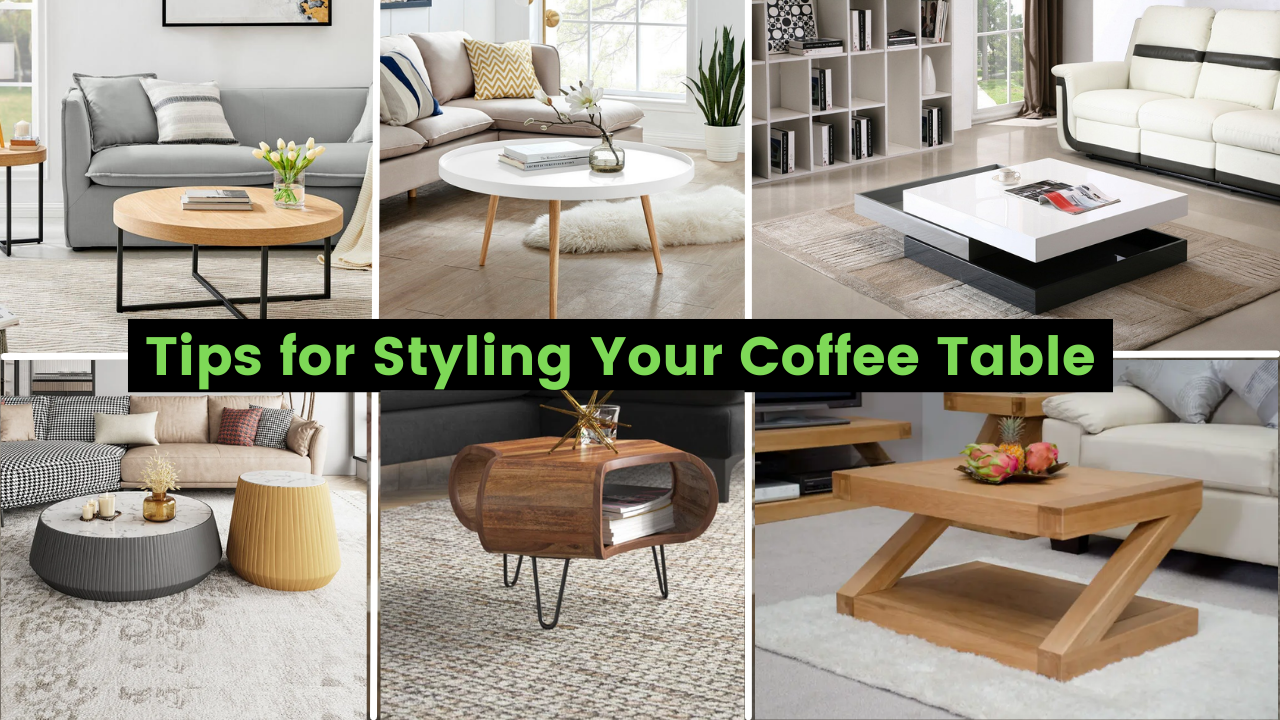 Tips for Styling Your Coffee Table