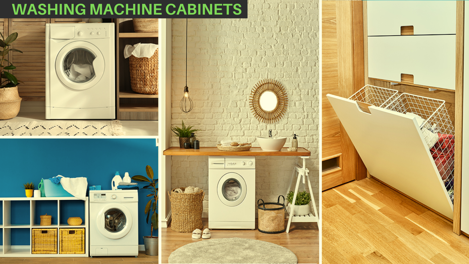 Washing Machine Cabinets