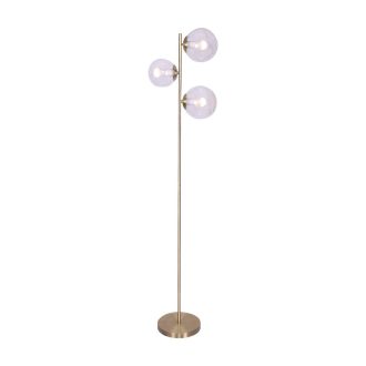 Sarantino 3-Light Metal Floor Lamp