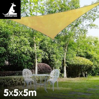 Wallaroo Triangle Shade Sail – Sand