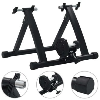 Roller Trainer Black 26″-28″ Steel Black