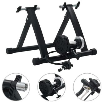 Roller Trainer Black 26″-28″ Steel Black