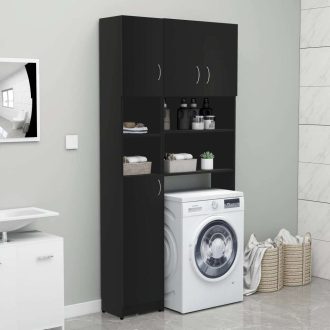 Washing Machine Cabinet Set Engineered Wood