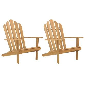 Adirondack Chair Solid Wood Teak