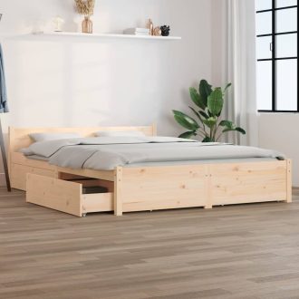 Allison Bed Frame with Drawers