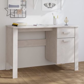 Desk 113x50x75 cm Solid Wood Pine