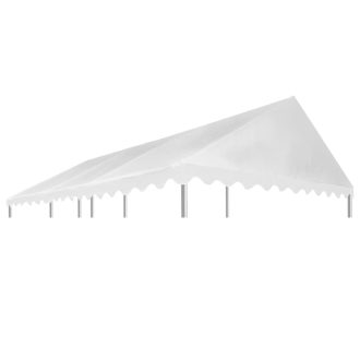 Gazebo Top Cover PVC 500 g/m White