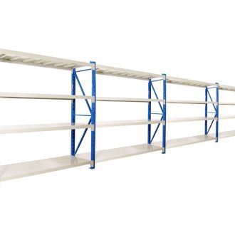 Garage Storage Steel Rack Shelving 1.5m-wide 400kg