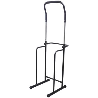 Adjustable Pull-up / Dip Station 175-224 cm Black