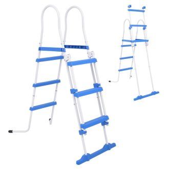 Above-Ground Pool Safety Ladder with 3 Steps