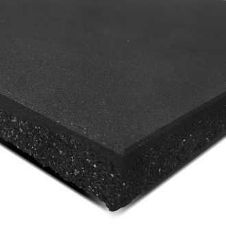 CORTEX Dual Density Rubber Gym Floor Mat 50mm (1m x 1m).