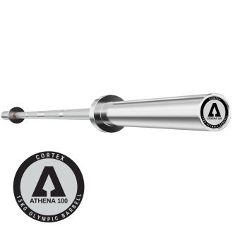 CORTEX ATHENA100 200cm 15kg Womens’ Olympic Barbell With Lockjaw Collars