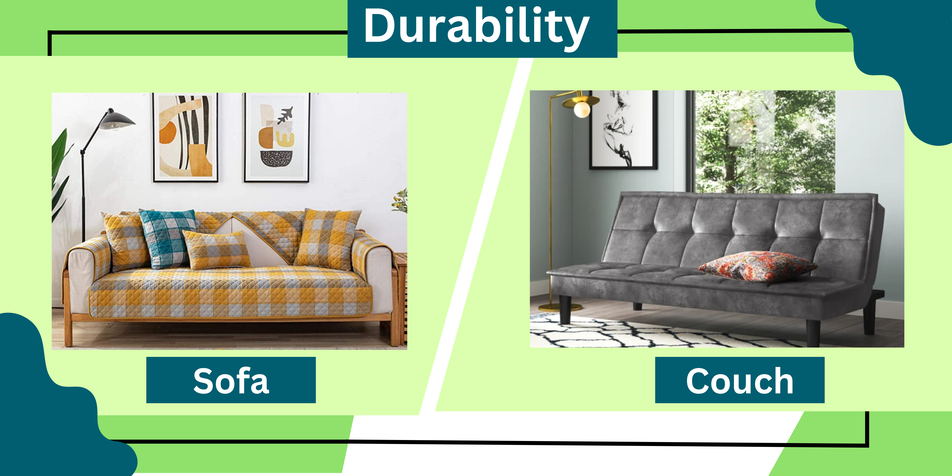 Sofa vs Couch Durability