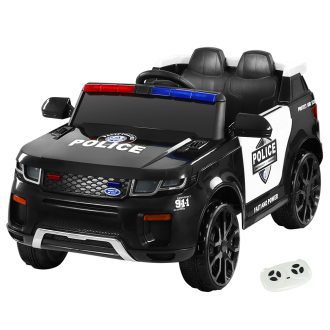 Kids Ride On Car Electric Patrol Police Toy Cars Remote Control 12V