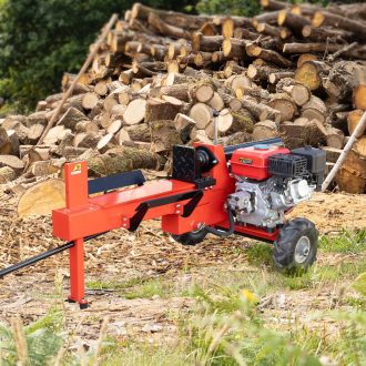 Yukon Petrol Log Splitter Wood Cutter 15 Ton