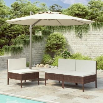 3x Outdoor Lounge