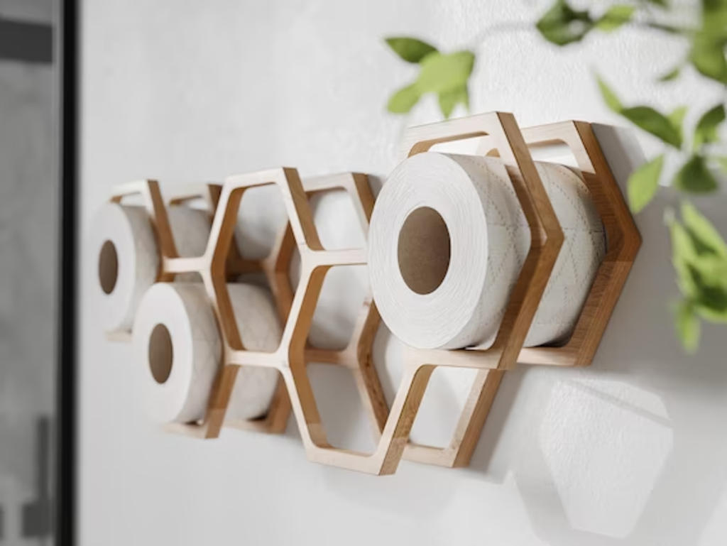 Bathroom Wall-Mounted Toilet Paper Holder