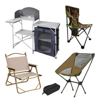 Camping Chairs & Table