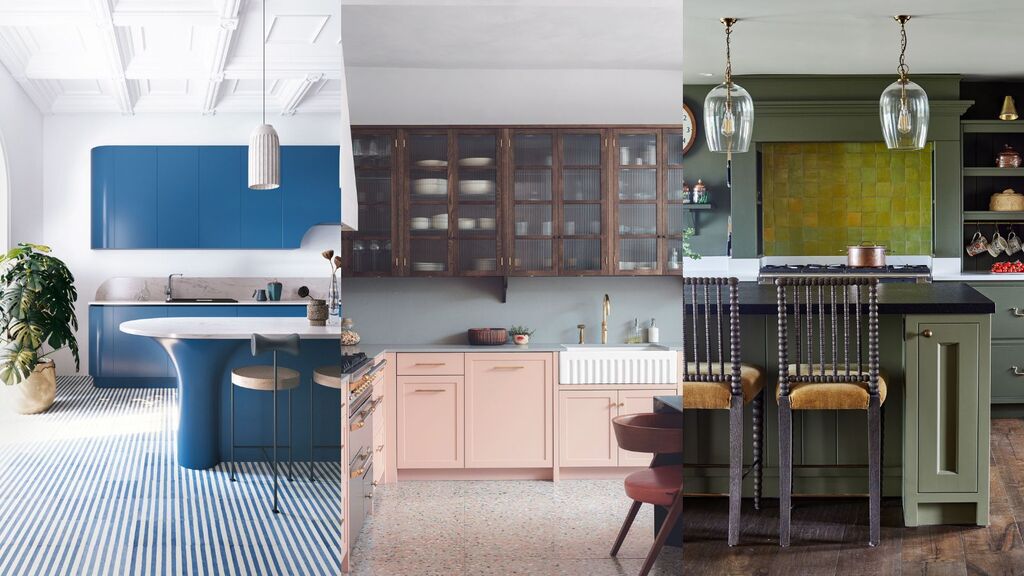 Contrasting Colours kitchen design ideas