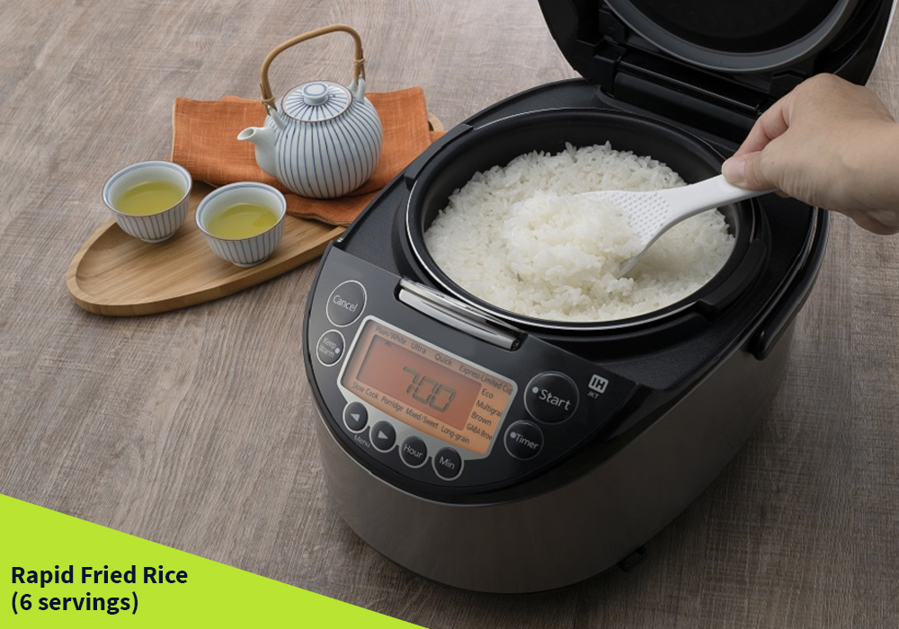 Rapid Fried Rice in Electric Pressure Cooker