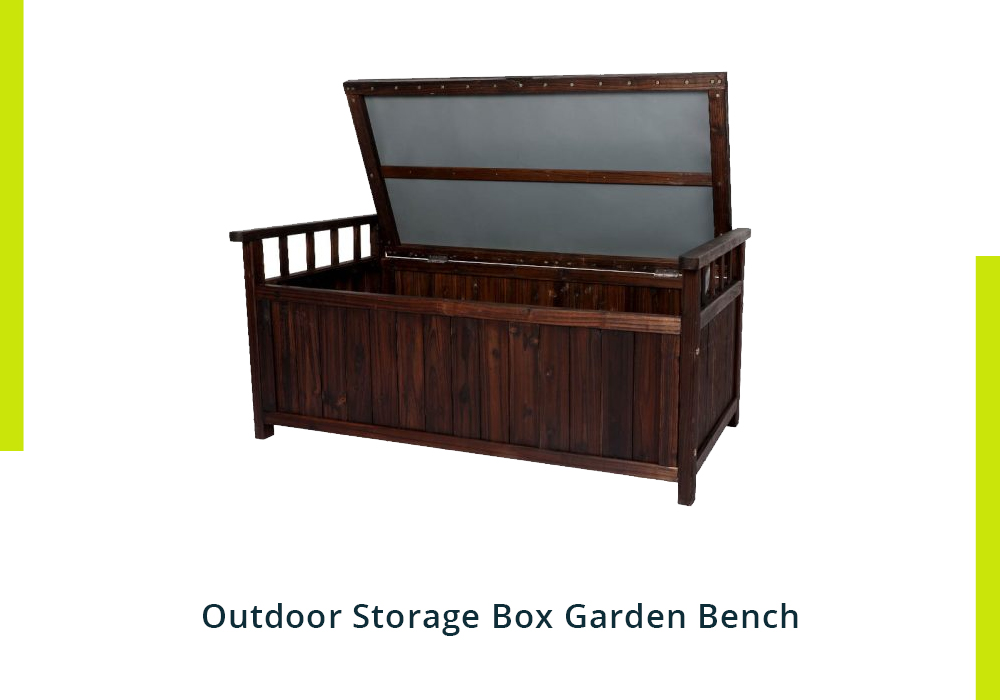 Outdoor Storage Box Garden Bench 