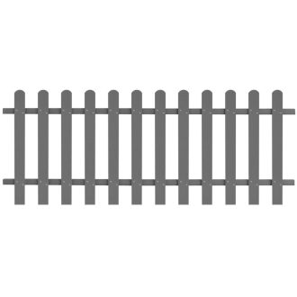 Picket Fence WPC 200×80 cm