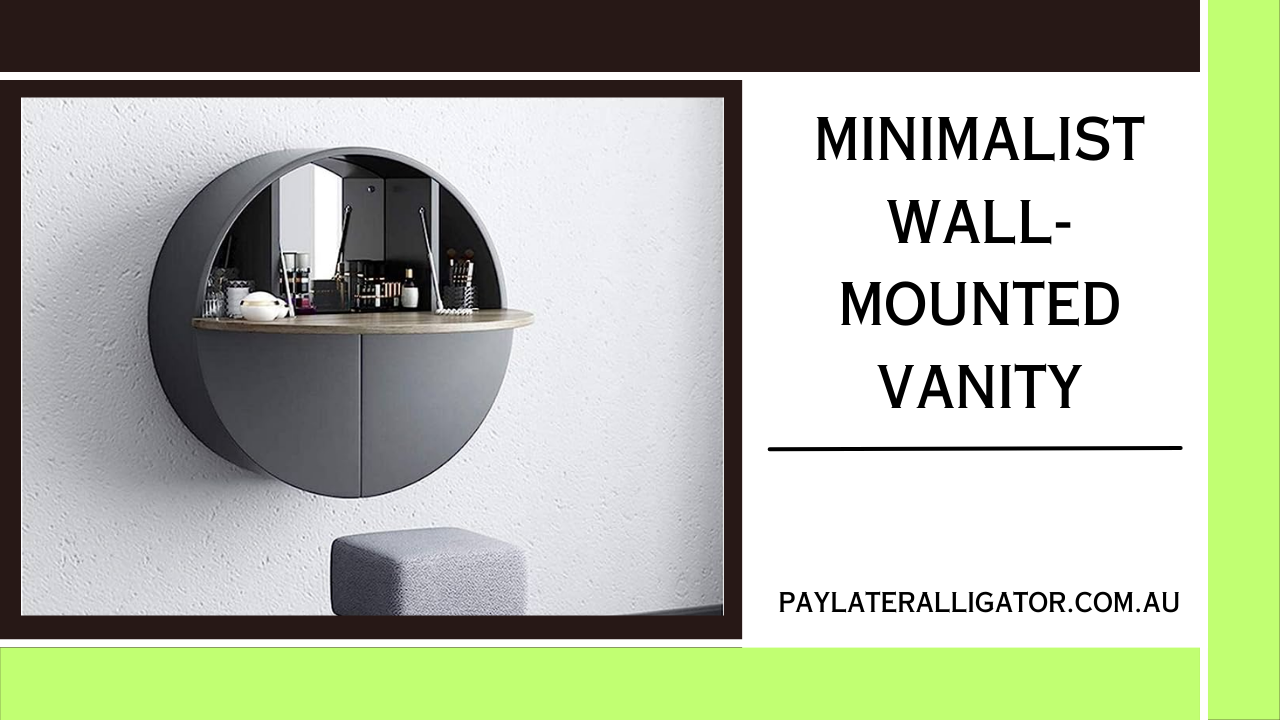 Minimalist Wall-Mounted Vanity