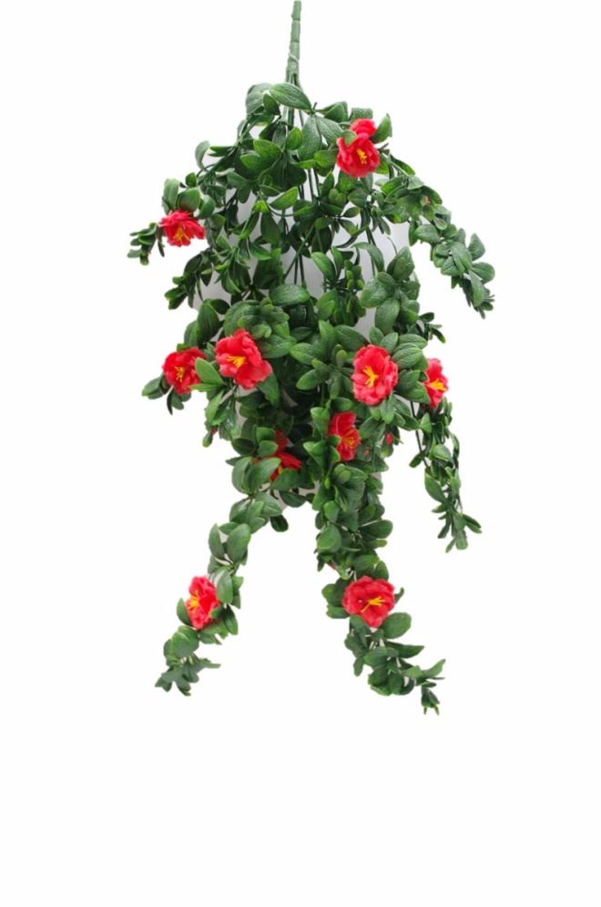 Hanging Stem UV 85cm – Red Rose