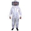 Beekeeping Bee Full Suit 3 Layer Mesh Ultra Cool Ventilated Beekeeping Protective Gear – M, Round Head
