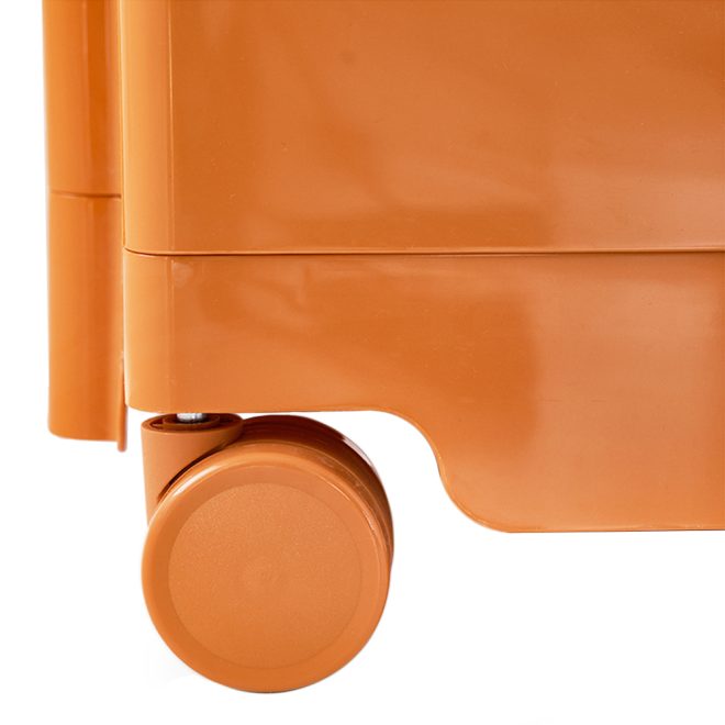 ArtissIn Bedside Table Side Tables Nightstand Organizer Replica Boby Trolley 5Tier – Orange