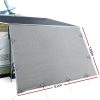 3.4M Caravan Privacy Screens Roll Out Awning End Wall Side Sun Shade – 5.2×1.95 m